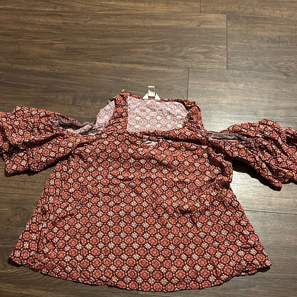 Off the shoulder shirt